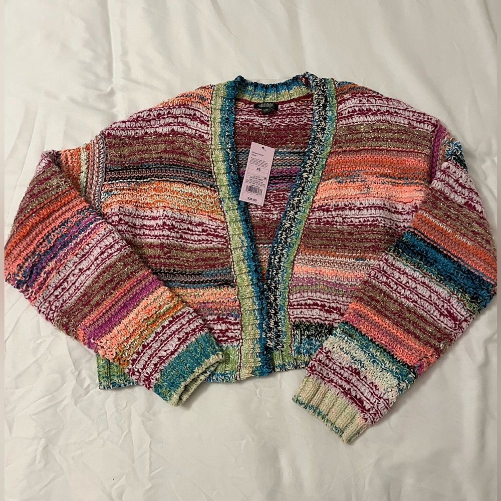 Wild Fable Multi-Colored Cardigan
